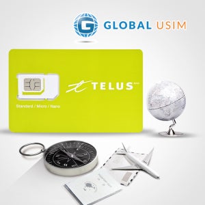 캐나다유심 텔러스 5G속도 한국발신 5일 5GB