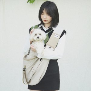 강아지 고양이 슬링백 이동가방 포대기