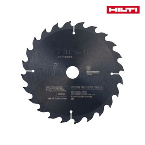 힐티 플런지쏘 원형톱날 165mm 목재 시멘트보드 석고보드 합판 절단용