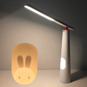 비욘드터치 달빛토끼 무선 책상 스탠드 LED 플리커프리 무드등 C타입 시력보호 독서등