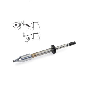 HAKKO [하코 정품] T37-DR3(3D형) V모양 홈 (FX-8004 / FX-805 전용 인두팁 / 400W 납땜 팁)