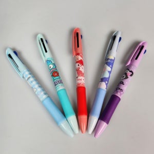 일본 산리오 3색 멀티 볼펜 캐릭터 디자인 0.7mm 볼펜