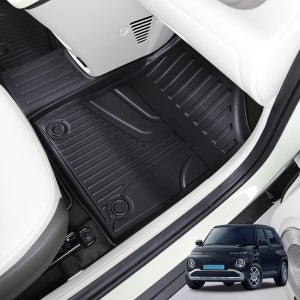 캐스퍼 EV 3D 풀커버 맞춤형 TPE 카매트 차량용 바닥매트 튜닝 용품