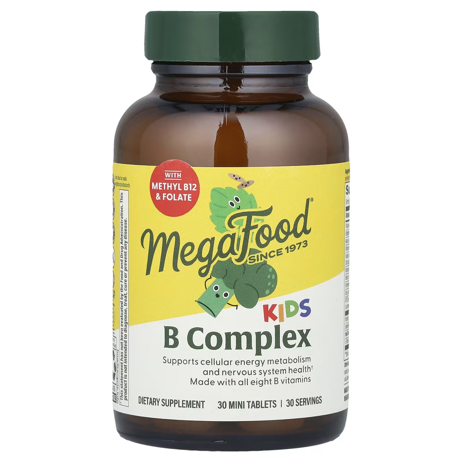 <b>메가푸드</b> 어린이용 <b>비타민</b>B 컴플렉스 30타블렛 MegaFood Kids B Complex