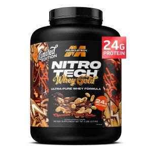 머슬테크 리미티드 에디션 니트로테크 웨이골드 프로틴 파우더 초콜릿 피넛 버터 2.28kg