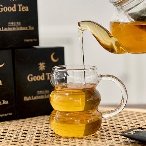 흑하랑굿티 잠잘오는 수면에 좋은차 숙면 수면 꿀잠상추 카페인없는 흑하랑상추 티백