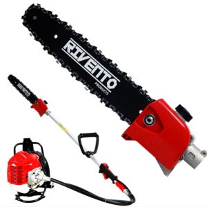 RVT 부착 고지톱 RT-24GS 예초기 헤드 체인 전정기 가지 커넥터 벌목 잔디 벌초