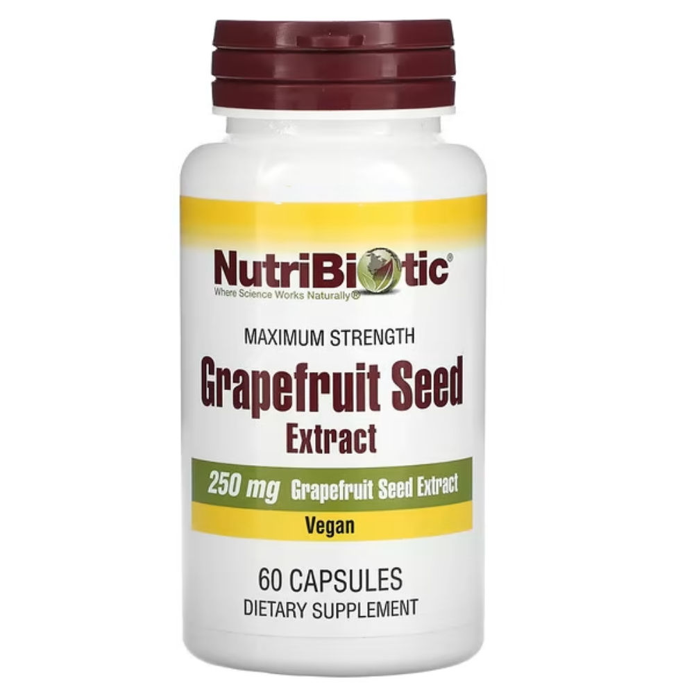 <b>뉴트리바이오틱</b> 자몽씨추출물 맥시멈 스트렝스 250mg 60캡슐