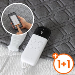 몽비오스 극세사 그래핀 탄소 카본매트 워셔블 전기장판 온열 전기매트 1+1