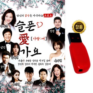 USB 슬픈애가요 100곡 감성 트로트 노래usb 장윤정 진성 남진 조항조 차량 라디오