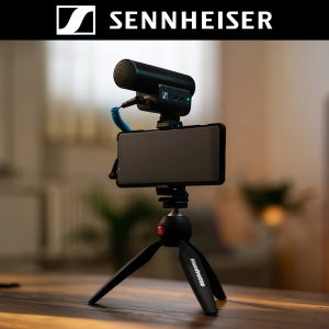 SENHHEISER 젠하이저 MKE400 모바일킷 마이크세트 스마트폰 거치대 삼각대 포함