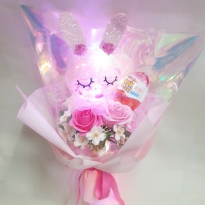 LED 학예회 꽃다발 킨더조이 졸업 유치원 재롱잔치꽃다발 발표회