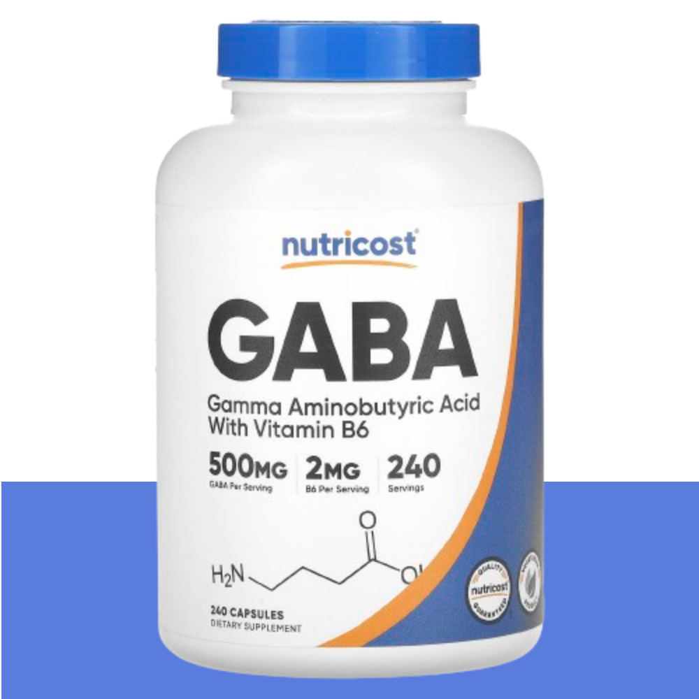 <b>뉴트리</b>코스트 가바 <b>긴장</b> 완화 비타민B6 함유 500mg 캡슐 240정
