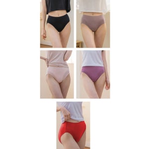 홈란쥬 여성용 부들부들 촉감좋은 모달 베이직 삼각 팬티3p