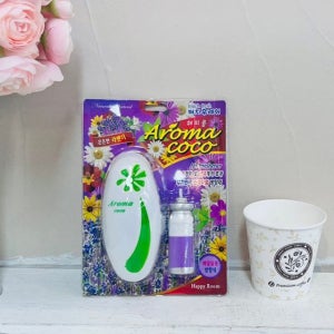 해피룸 터치후레쉬 방향제 본품+리필12ml / 욕실 화장실 업소용 라벤더(분사기), 12ml, 1개