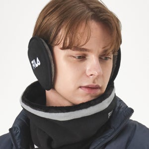 휠라 핏 겨울 방한 귀마개 털 귀도리 남자 여자 이어머프 귀덮개