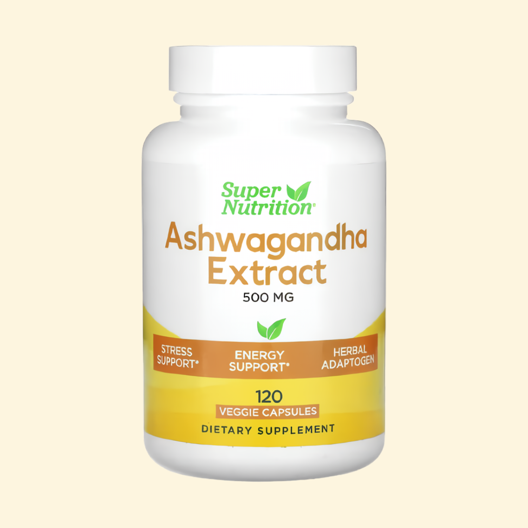 슈퍼뉴트리션 아쉬와간다 아슈와간다 Ashwagandha 500mg 120캡슐