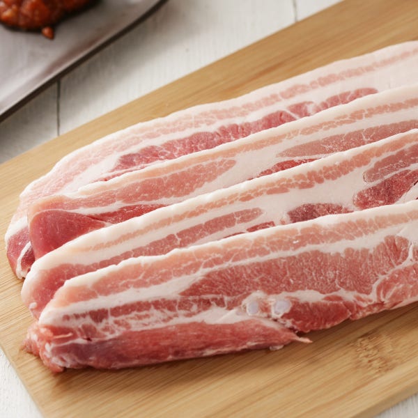 고기중독 삼겹살 1kg 냉동삼겹살 구이용 보쌈용 냉삼