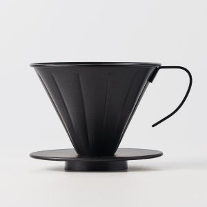 NO 연마제 테프론 스텐 커피드리퍼 하리오 V60 02 메탈 호환 핸드드립 캠핑커피 드립퍼