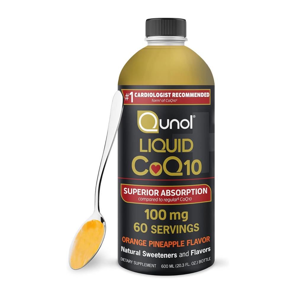 Qunol 큐놀 <b>리퀴드</b> 코큐텐 100mg Liquid <b>CoQ</b>10