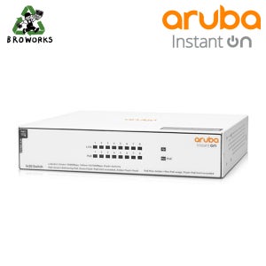 HPE Networking Instant On 1430 8G Class 4 PoE 64W [1G 8Port PoE+ / 비관리형] 모델명 R8R46A