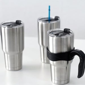 900ml 스텐 텀블러 대용량 단품 손잡이세트 스텐빨대