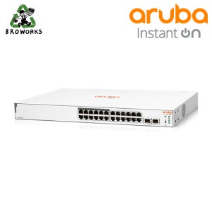 HPE NW Instant On 1830 24G 12p Class4 PoE 2SFP 195w [1G 24P + 1G 2P SFP PoE+ / 스마트스위치] 모델명 JL813A