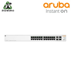 HPE NW Instant On 1930 24G Class4 PoE 4SFP/SFP+ 370W [L2 Lite/1G 24P + 10G 4SFP PoE+] 모델명 JL684B