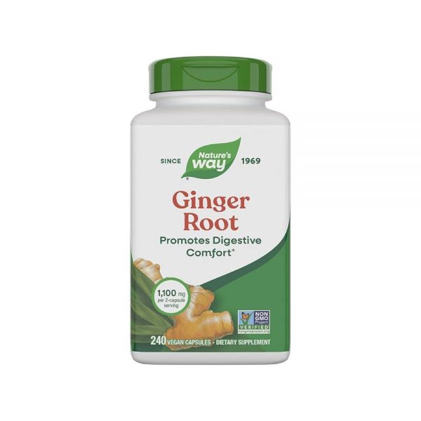 <b>네이처스웨이</b> 프리미엄 허브 진저 뿌리 제공량 일 회당 진저 뿌리 1,100mg 240캡슐