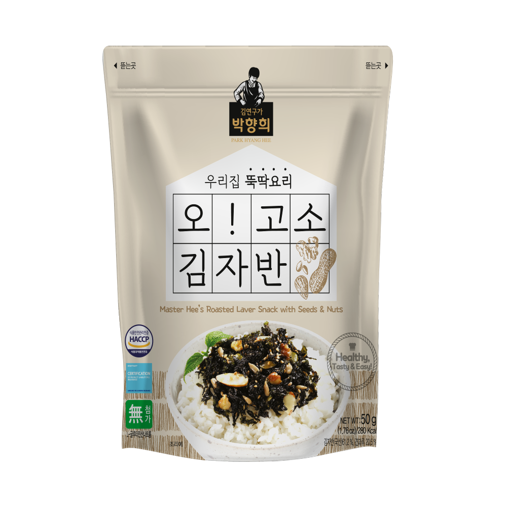 우리아이밥친구 박향희김 오고소 김자반(견과) 50g4봉