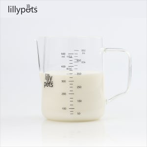 릴리팟 이유식 계량컵 500ml 내열 유리 비커 초기 준비물 조리도구