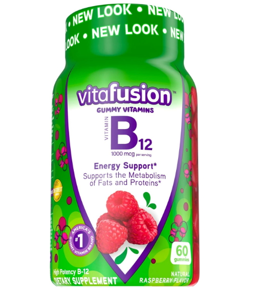 Vitafusion <b>비타민</b>B12 1000mcg 60구미 <b>비타민</b>비