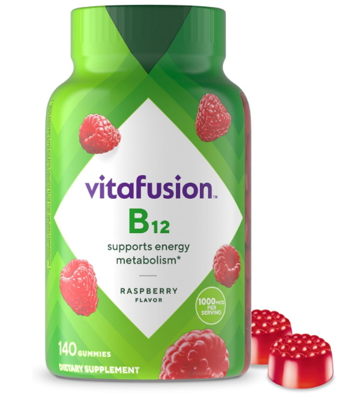 Vitafusion <b>비타민</b>B12 1000mcg 140구미 <b>비타민</b>비
