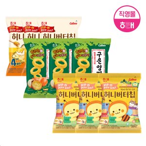 해태 스낵 12개 골라담기 (허니버터칩, 구운양파, 허니버터칩 콰트로)
