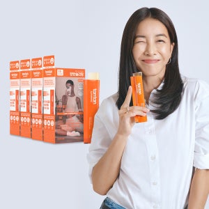 탄탄슬리밍 탄탄 젤리 더블 컷 다이어트 믹스베리맛 14포, 4개