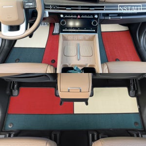 현대 디올뉴 싼타페MX5 뉴 코일매트 인스톨 비스포크 디자인 카매트 1열+2열