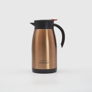 키친아트 뉴 골드메탈 스테인레스 보온 포트 1000ml