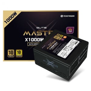 몬스타 가츠 MASTERX X1000W 80PLUS골드 블랙 / MPS
