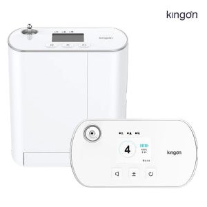 kingon 휴대가능한 의료용 산소발생기 P2-S4 의료기기 FDA 승인 산소농도90이상