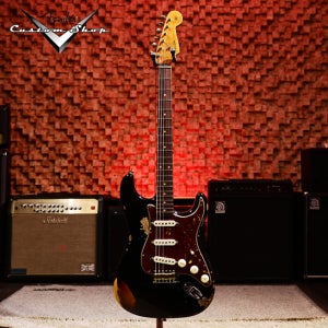 펜더 커스텀샵 Fender USA Custom Shop S21 LTD 61 Stratocaster Heavy Relic ABLK/3TSB (923-1013-162)