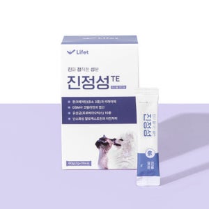 진정성 췌장 영양제 강아지 고양이 소화효소 췌장염 설사 구토 30포, 1개