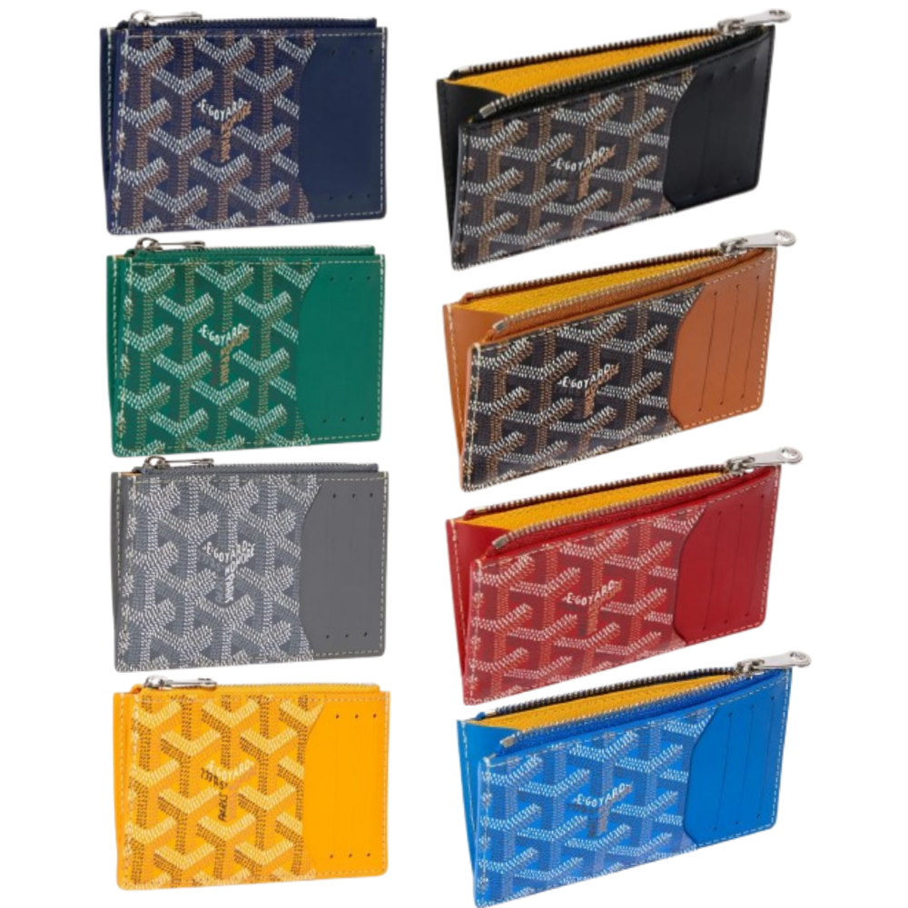 [백화점상품] 고야드 부르봉 지퍼지갑 카드지갑