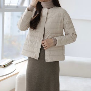 여성경량패딩 오리털패딩 덕다운경량점퍼