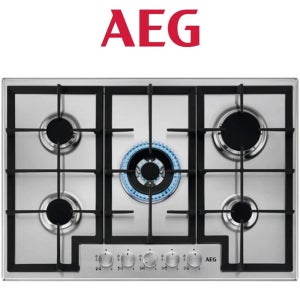 아에게 5구 쿡탑 빌트인 가스레인지 AEG HGB75400SM