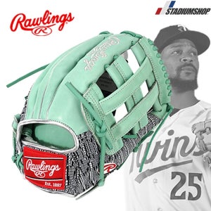 롤링스 MLB 프로프리퍼드 외야 야구 글러브 벅스턴 모델 민트/제브라 GH4PROSBB