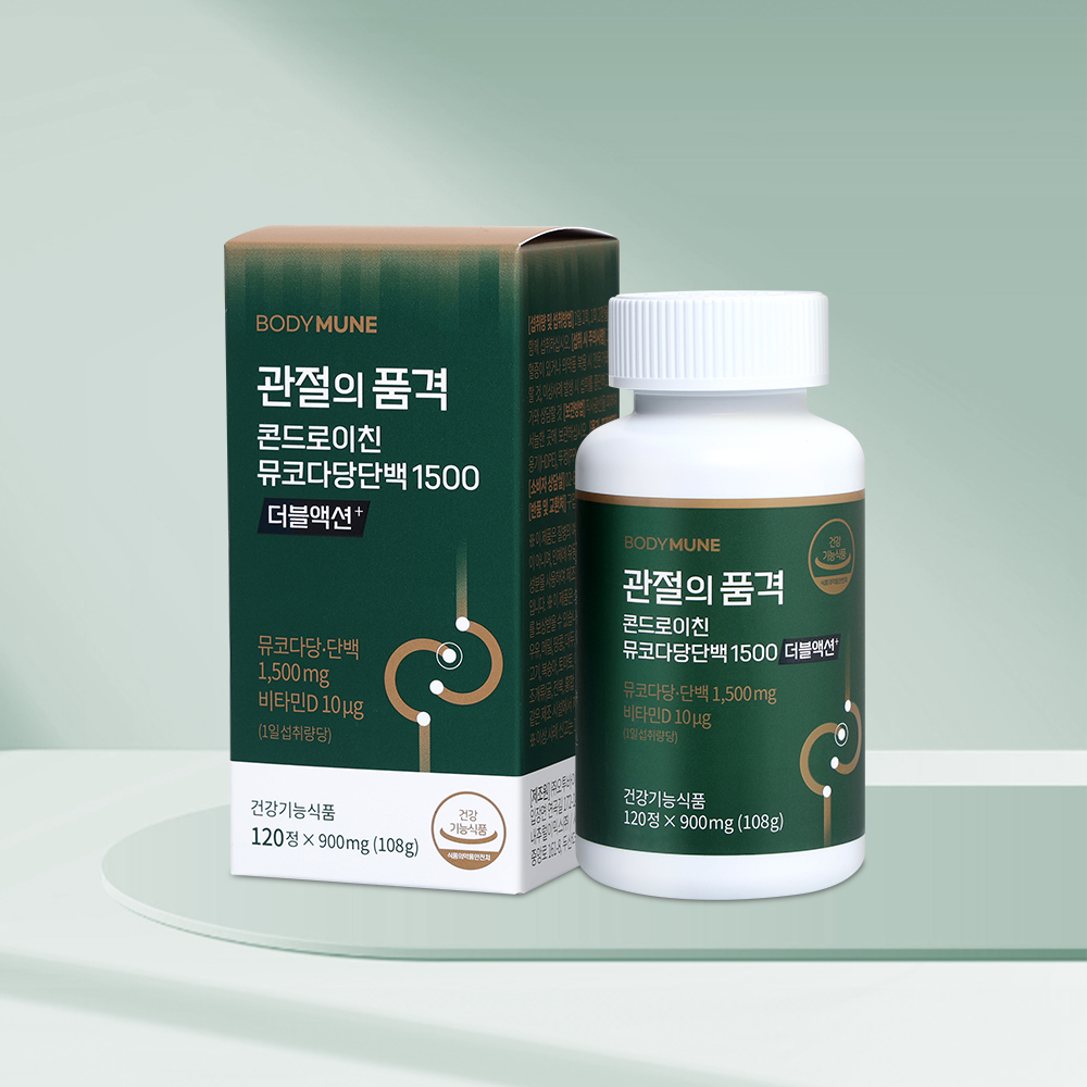 관절의품격 콘드로이친 뮤코다당단백 1500 더블액션+