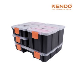 켄도 분리형 부품상자 세트 4p(90237) 부품함 칸막이 공구함 툴박스 멀티박스