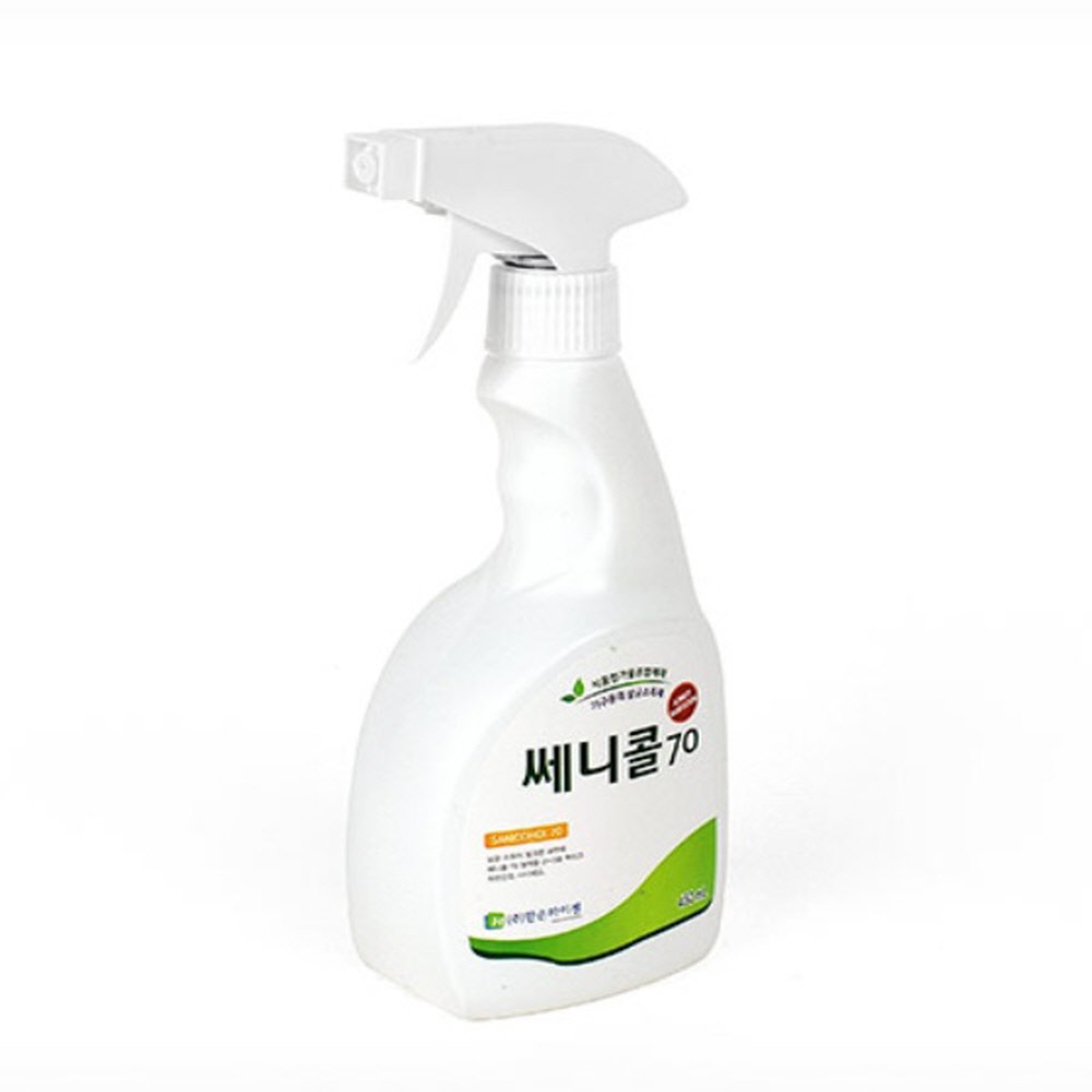 생필품반점 쎄니콜70 450ml 살균소독제 주방소독 주방위생 야채소독 식기소독 대표 이미지