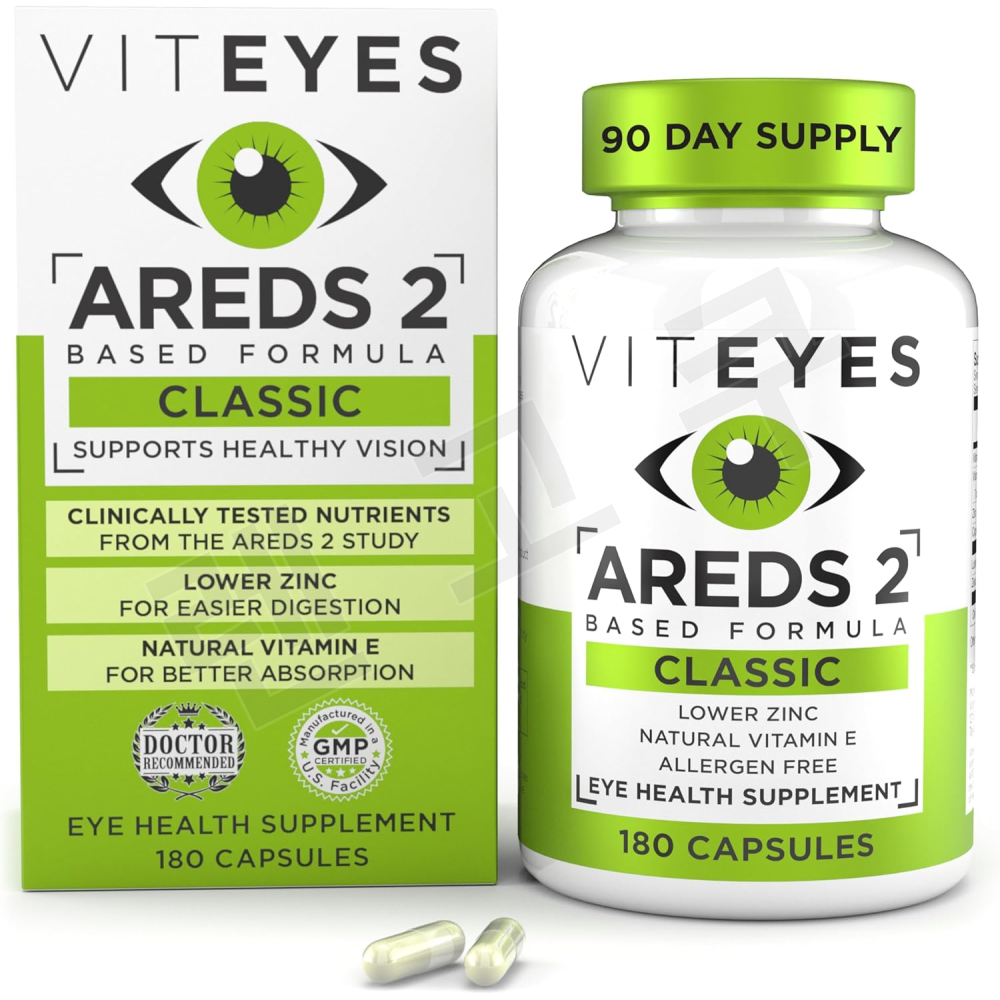 <b>Viteyes</b> AREDS 2 루테인 비타민 <b>아연</b> 180캡슐