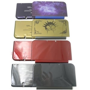 NEW3DSXL/LL 별이 빛나는 하늘 케이스 AE 커버 뉴 주니어 케이스 상단 및 하단 커버 교체 케이스 젤다 컴퓨터